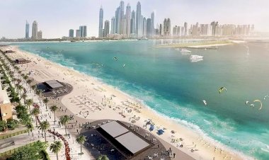 Dubai Yeni Turizm Yüzü Sahil ve Çeşme Komsepti