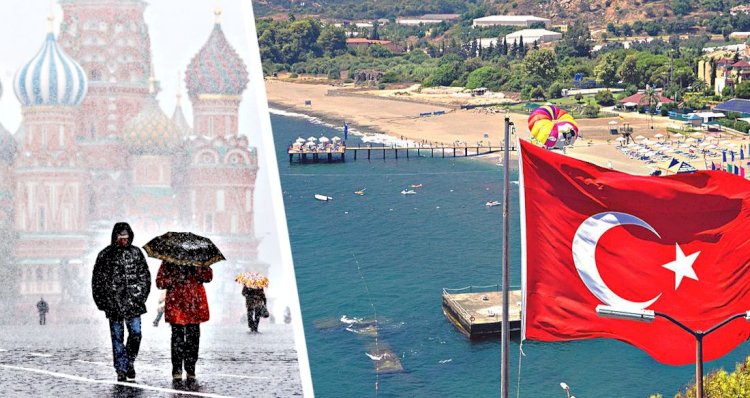 Antalya'da kışın binlerce Rus turist kalıyor