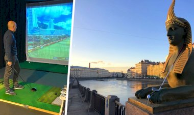 Rusya bir yıl boyunca simülatör Golf Merkezi kazandı