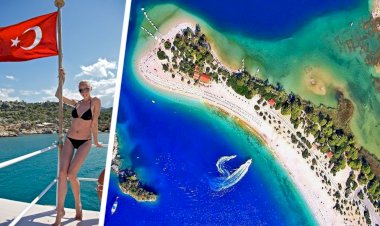 Yaz Antalya'ya döndü, turistler sahillere akın etti