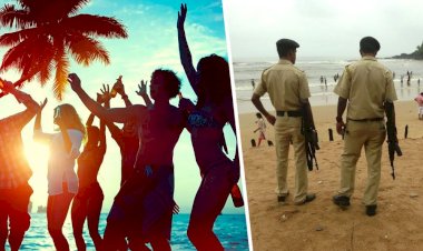 Goa plajlarında turistlere büyük para cezaları uygulayarak, alkol yasaklandı