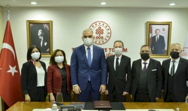 Kültür ve Turizm Bakanı Mehmet Nuri ERSOY, Turizm İş Birliği Derneği (TUR-İD) Nezaket  Ziyareti