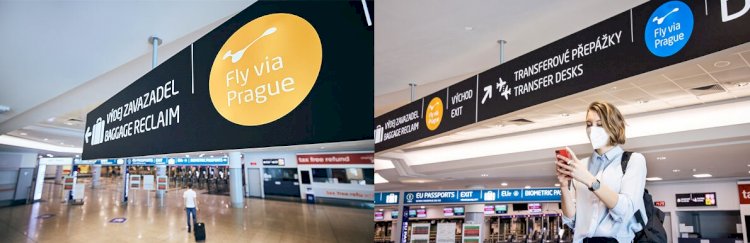 Prag Havalimanı, Transfer Yolcuları İçin Fly via Prag Hizmetini Başlattı