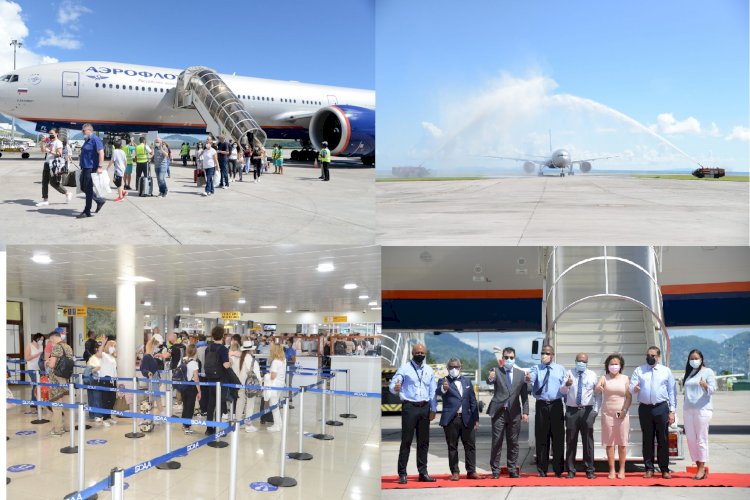 TourismRestart Aeroflot markaları Seyşeller'e Tarzla Geri Dönüyor