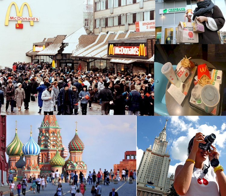 Moskova’da McDonald's'a girmek için PCR testi Gerekli