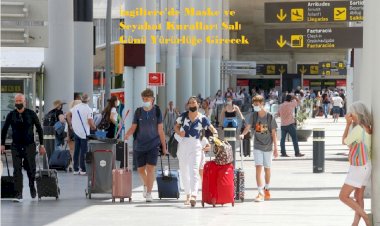 İngiltere’de Maske ve Seyahat Kuralları Salı Günü Yürürlüğe Girecek