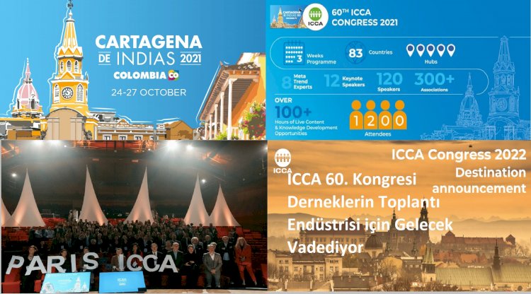 ICCA 60. Kongresi Derneklerin Toplantı Endüstrisi için Gelecek Vadediyor