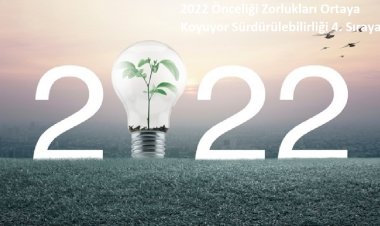 2022 Önceliği Zorlukları Ortaya Koyuyor Sürdürülebilirliği 4. Sıraya