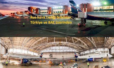 Rus hava trafiği Sırbistan, Türkiye ve BAE üzerinden