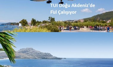 TUI Doğu Akdeniz'de Ful Çalışıyor